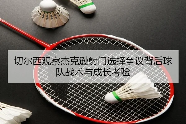 切尔西观察杰克逊射门选择争议背后球队战术与成长考验（cc7c7.app）